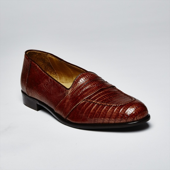 Zelli Italia lizard leather, worn couple times - Picture 1 of 7